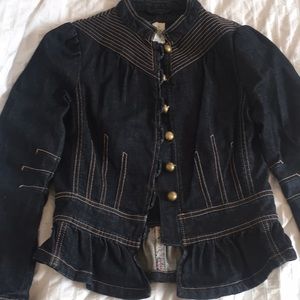 Marc Jacobs denim military jacket
